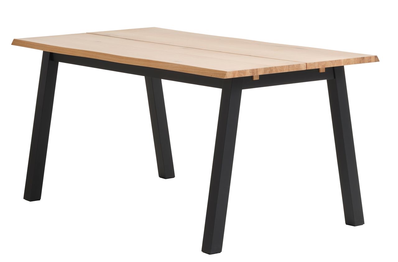 Барный стол Trappedal 120x60 дуб/черный
