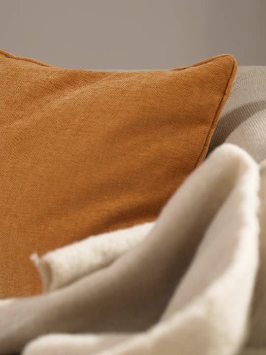 Dekorativ yastıq HORNFIOL sinel 45x45 sarı