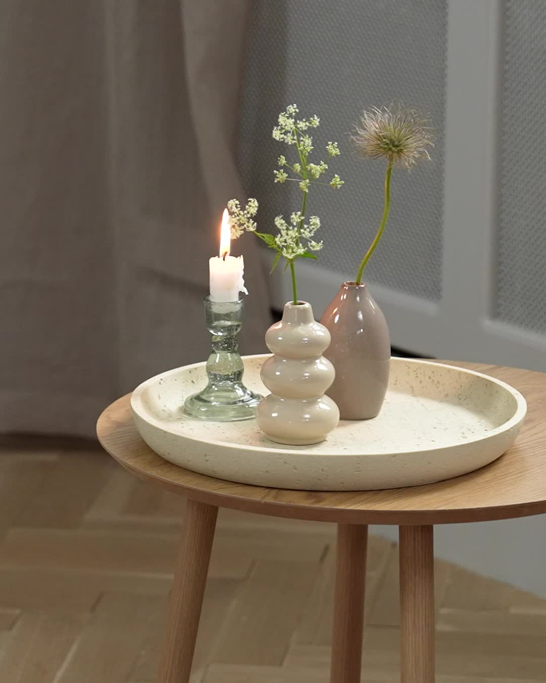 Подсвечник TORLEK O6xH9см в ассортименте