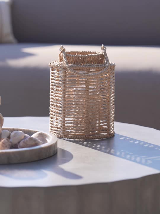 Фонарь MANDRUP O15xH20см натуральный