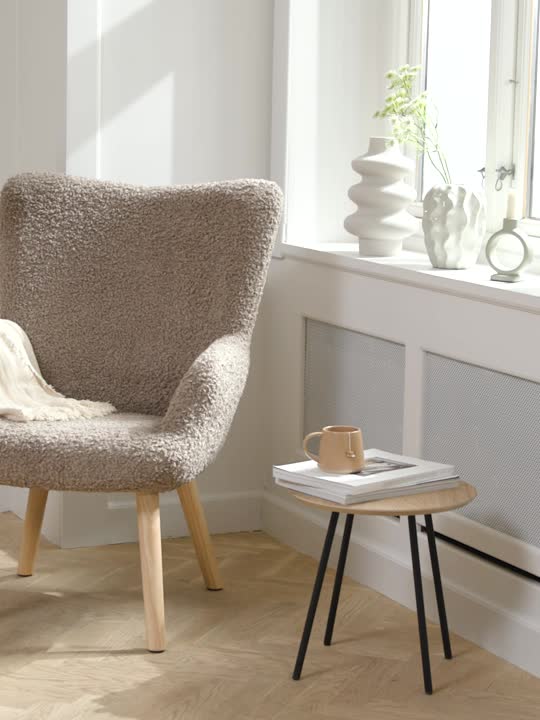 Fincan OLLE O9xH9cm qəhvəyi